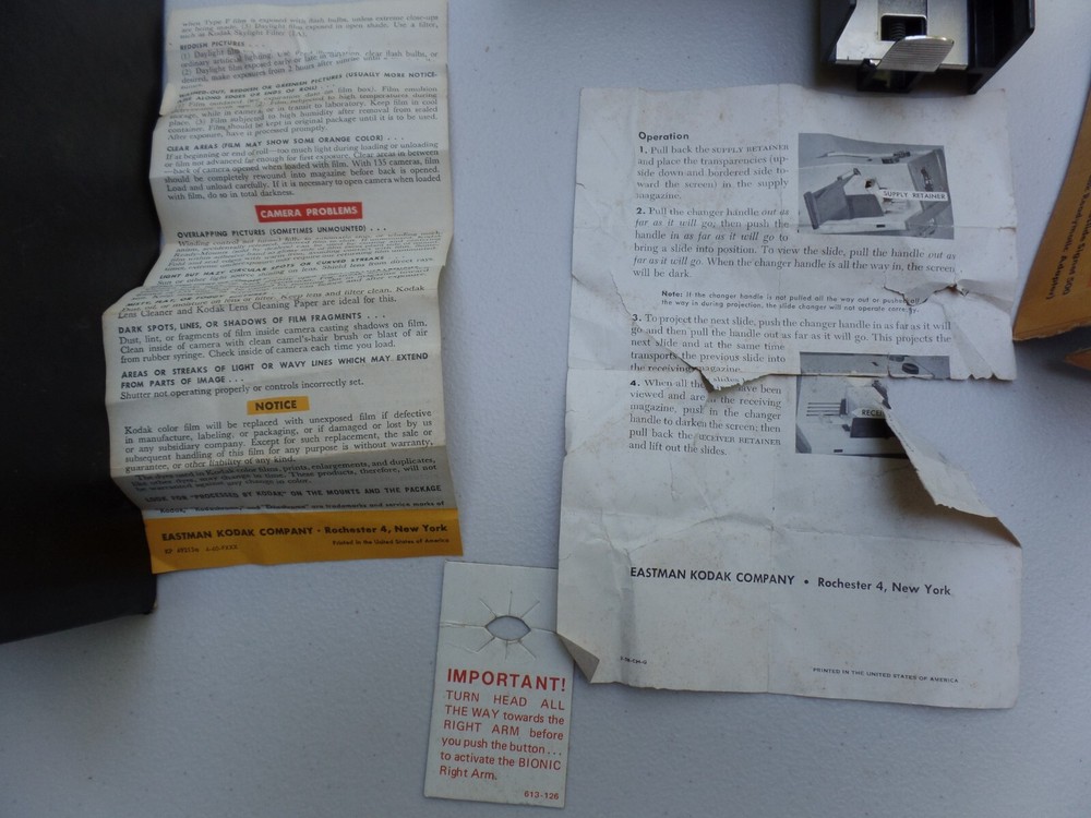 Kodak Readymatic Changer for slide projectors