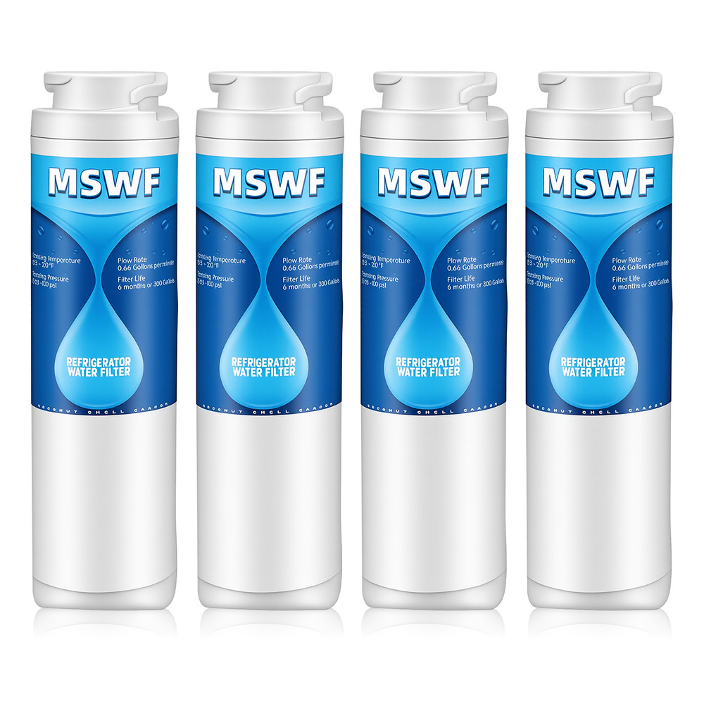 4Pack GE MSWF Replacement Refrigerator Water Filter