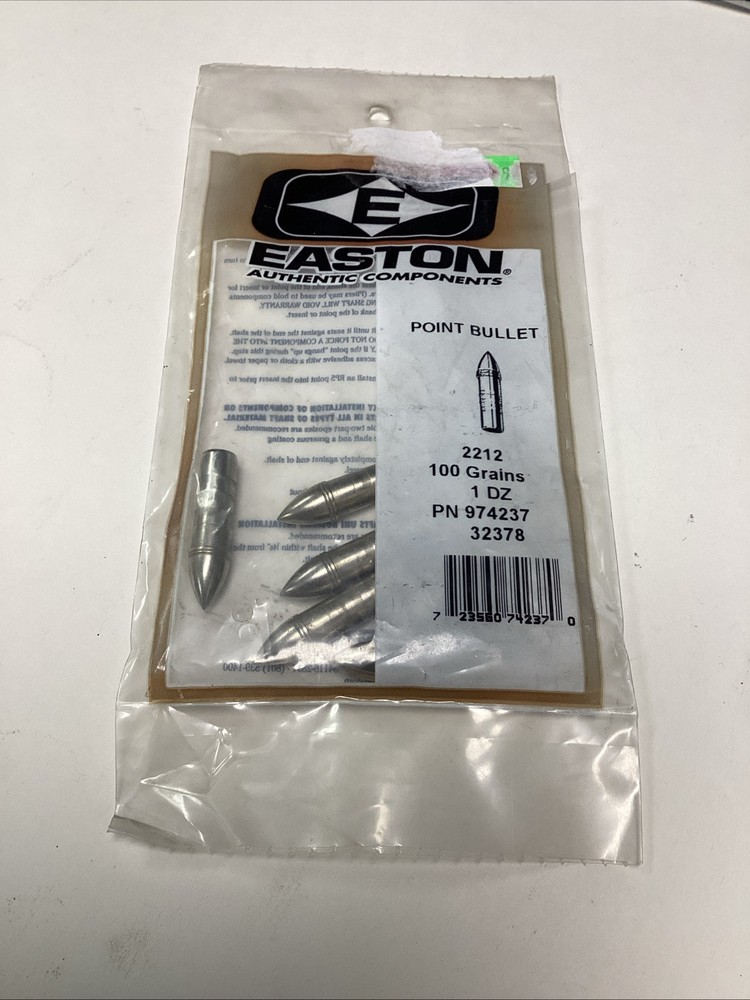 Easton 2212 100 Grain Points 6 Pack