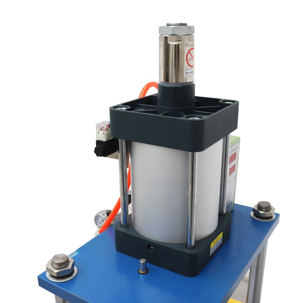 Pneumatic Punch Press Machine with Controller 110V 2866lbs Hand Switch 3.9-1.9in