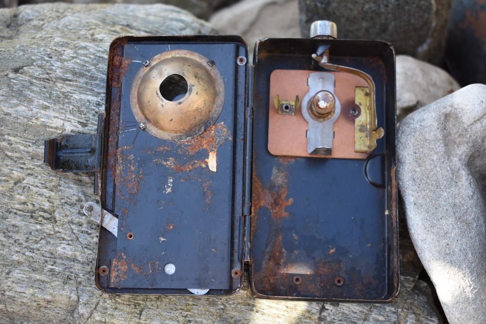 WWII GERMAN PERTRIX 679L FIELD TORCH FLASHLIGHT