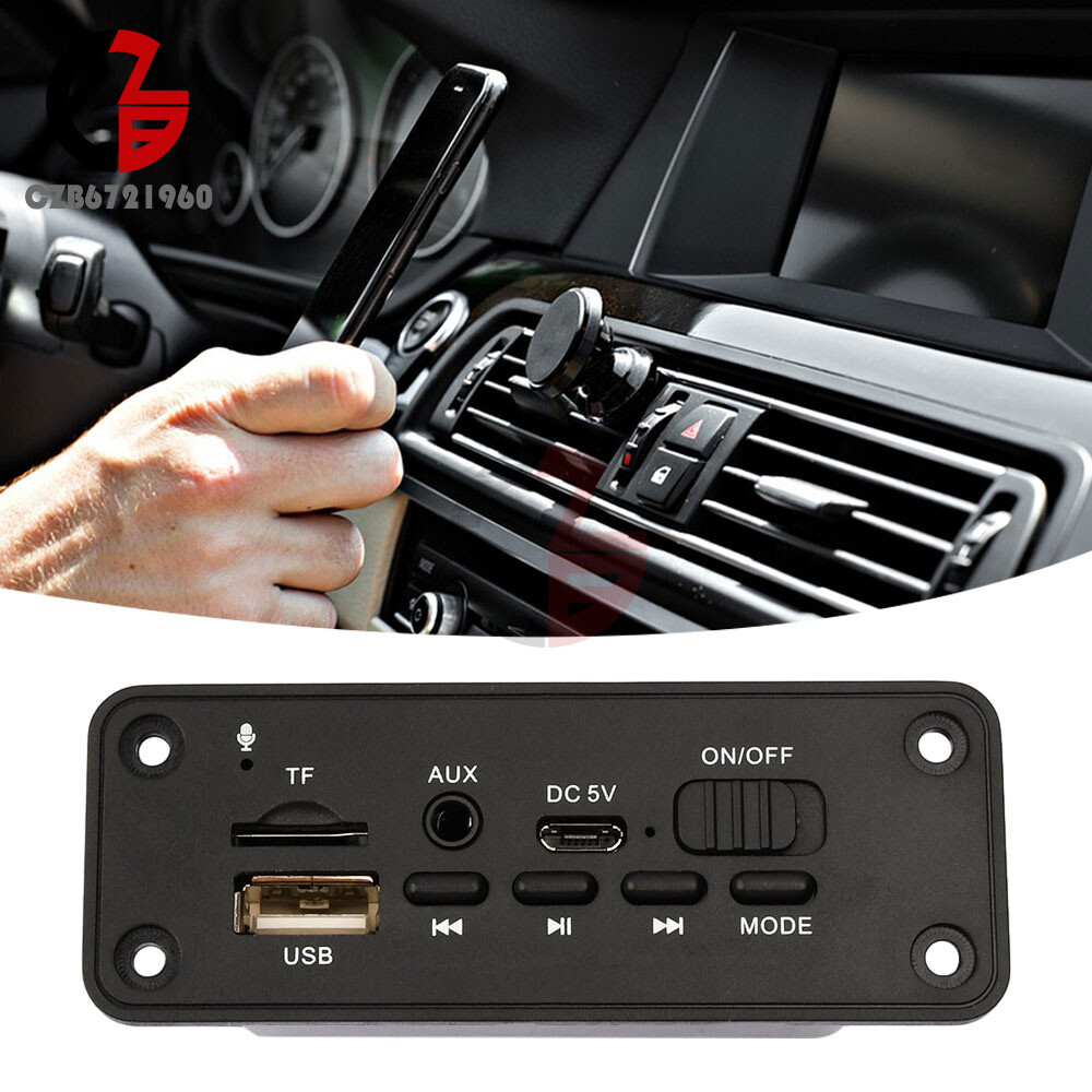 Audio Amplifier Decoder Board Audio Module USB TF Radio Bluetooth Car MP3 Player