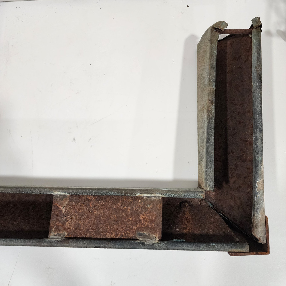 Vintage Iron Fireplace Fender 48"