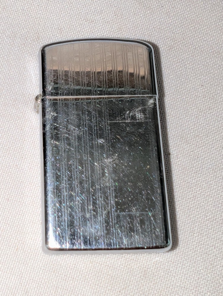 Vintage ZIPPO Cigarette Lighter AS IS (no spark)
