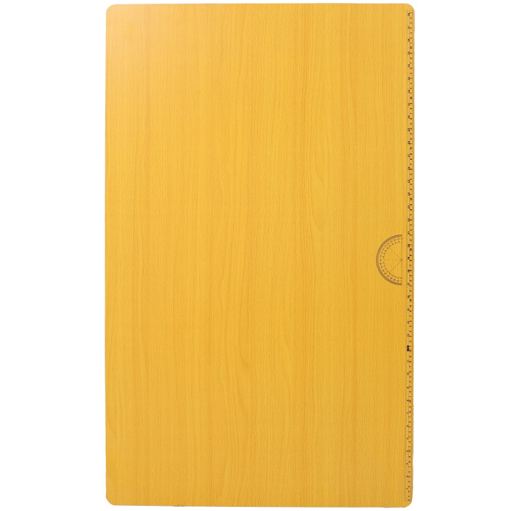 Portable Folding Workbench Tool Table w/ Measuring Tape & Protractor