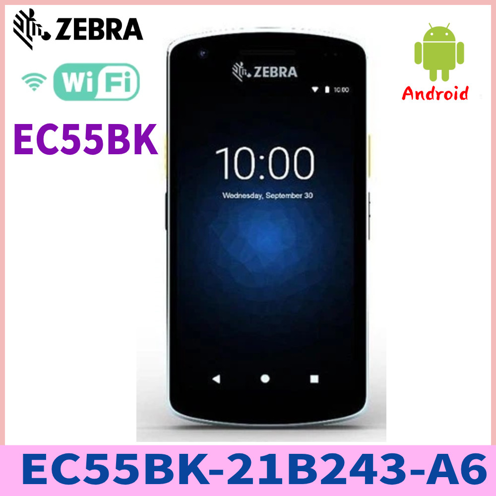 Zebra EC55 Mobile Computer 5MP WiFi 4GB/64GB QR Imager Barcode Scanner Android