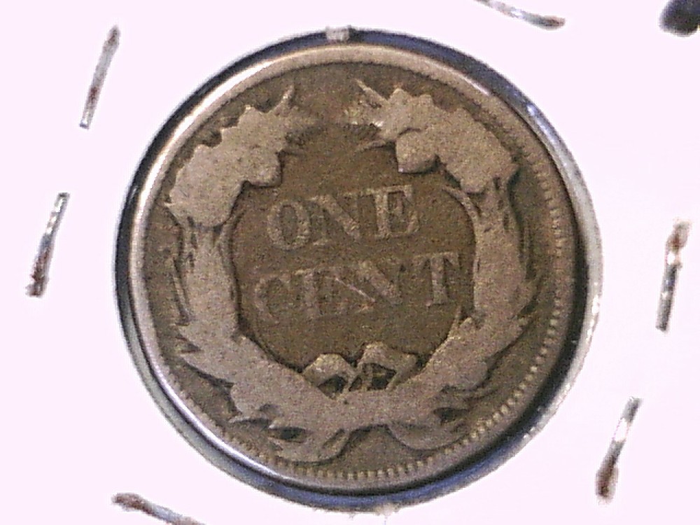 1858 Flying Eagle Cent Genuine Raw Ungraded 00789