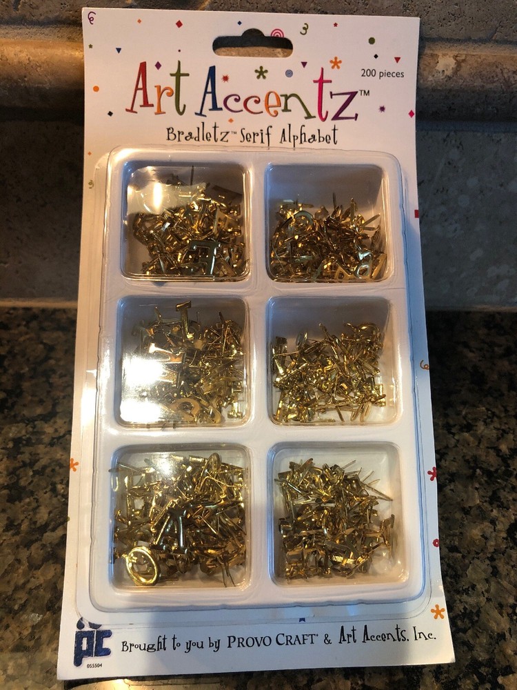 Art Accentz Bradletz Serif Alphabet