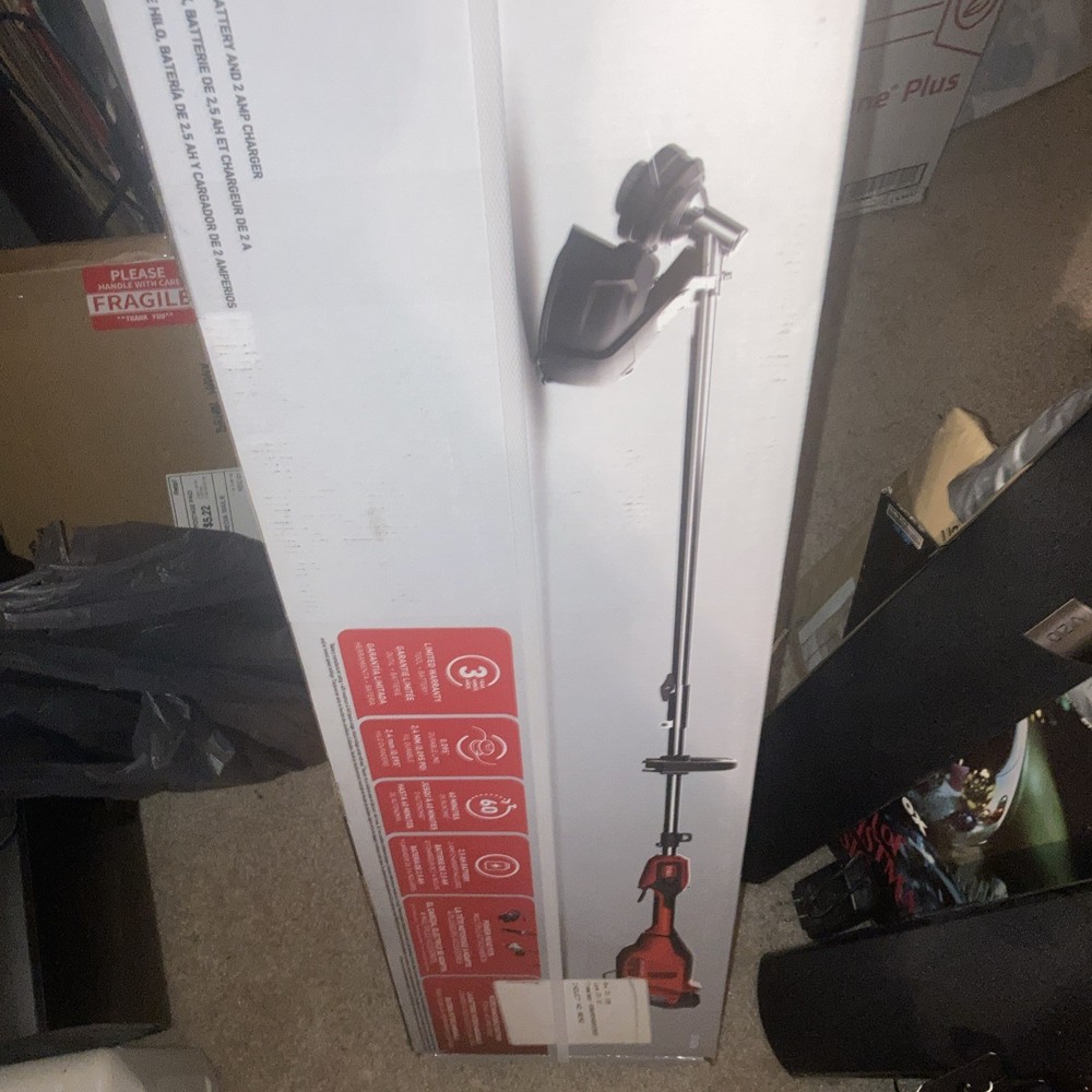 NEW Toro 60V 16in. Attachment Capable String Trimmer Model 51836 &2.5Ah battery
