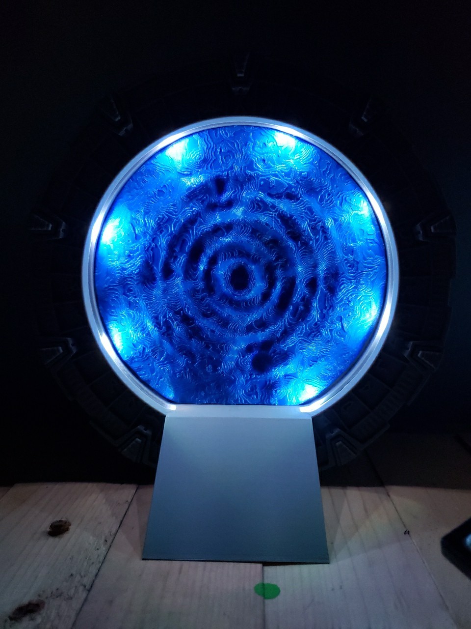 3D Printed 8.25" Stargate LED Decor - SG1 - Scifi - Novelty - Free Shipping -
