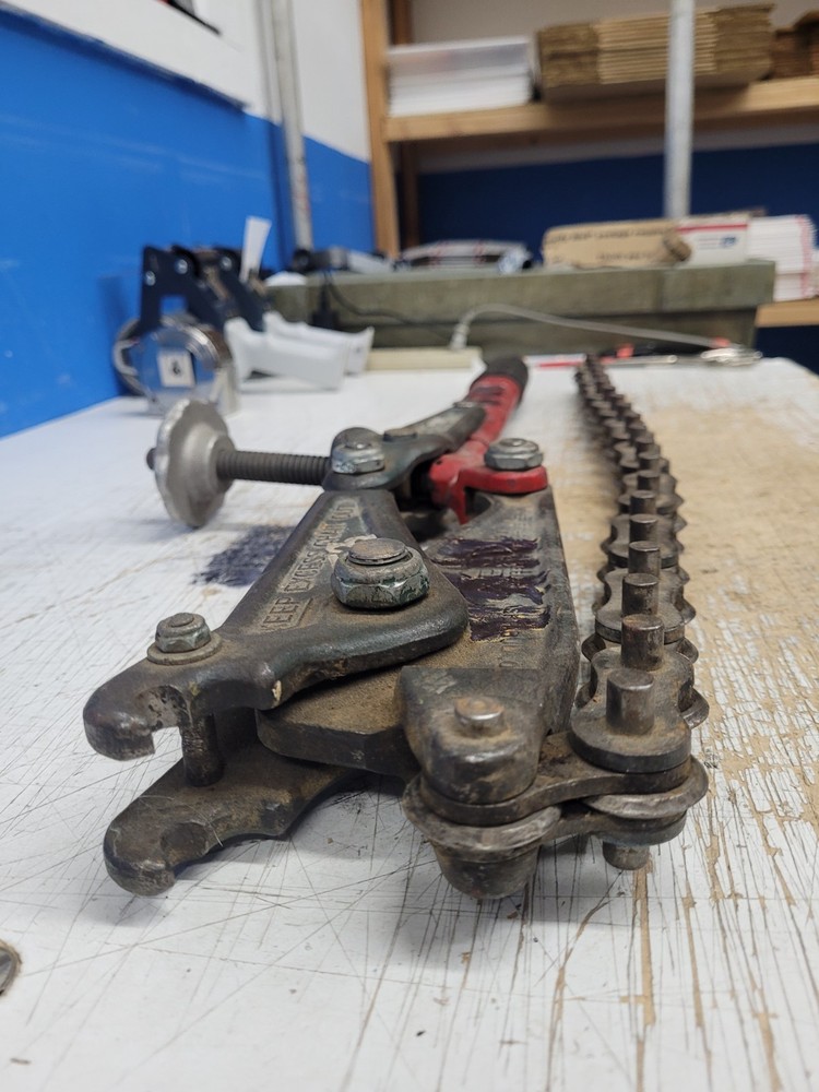 Wheeler Rex 4906 Ratchet Soil Pipe Cutter 26"Chain