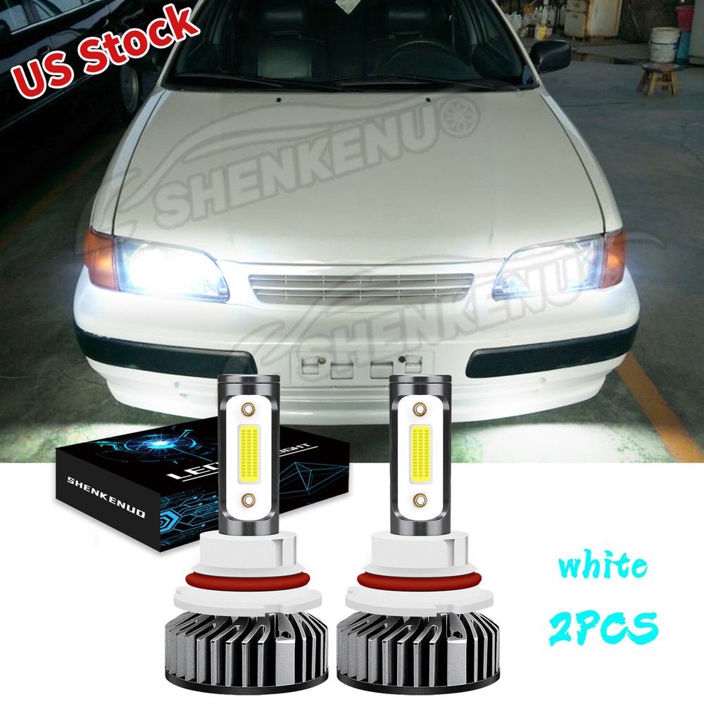 For TOYOTA TERCEL 1987-1996 6000K 2X Front LED Headlight Bulbs High/Low Beam Kit