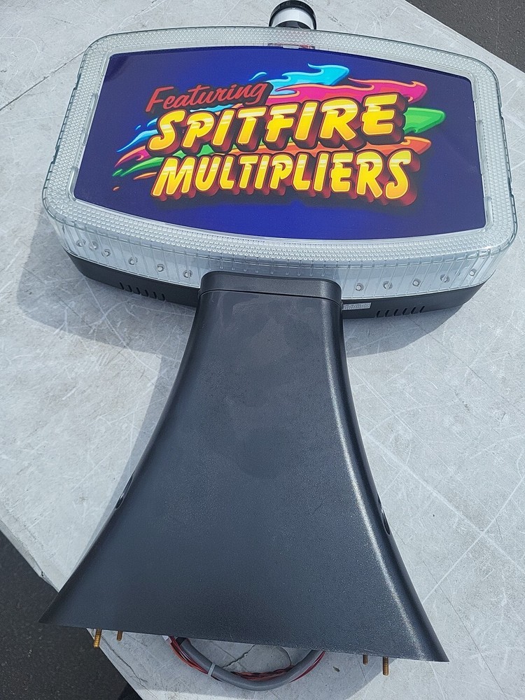 IGT Slot Machine Topper Spitfire Multipliers