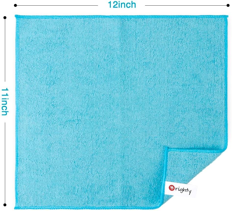 Multicolor Microfiber Towels 24pk 12x11"