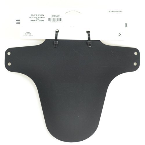 RockShox MTB Fender Front Fork Mudguard , Black/Oxy Red