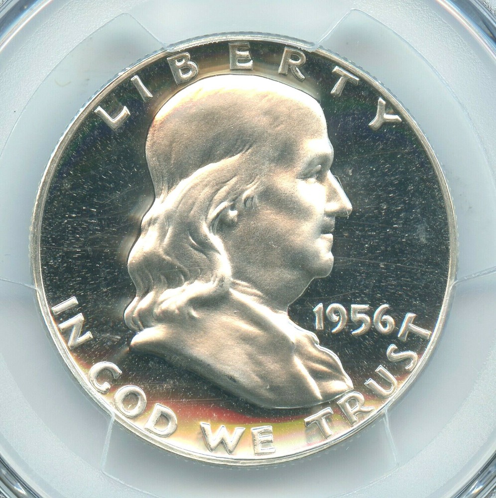 1956 Type 2 Franklin Half Dollar, PCGS PR68CAM