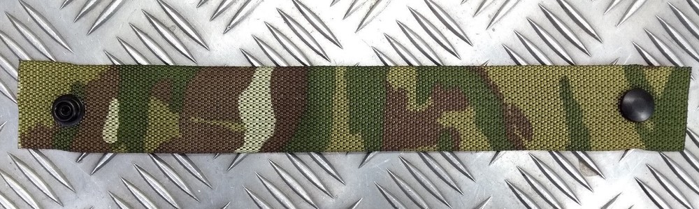 Multi Terrain Pattern MTP Camouflage Fixing Strap / Loop with Press Studs