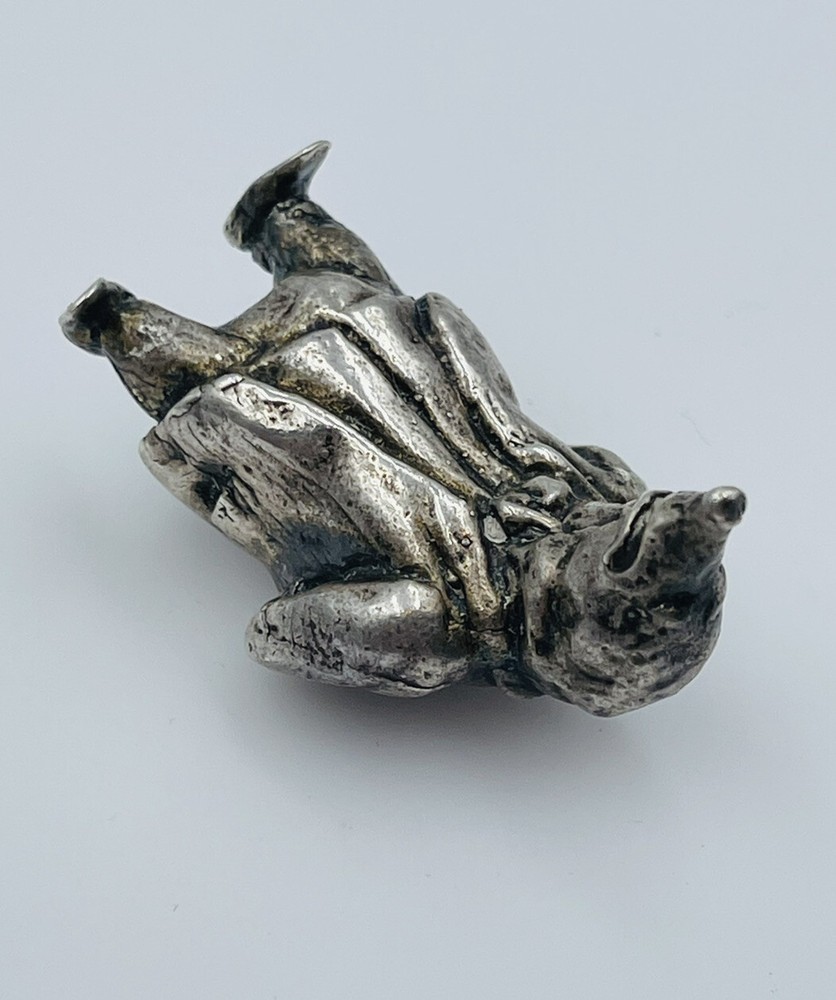 Edmund Lanier Vintage Solid Sterling Silver Wind in the Willows Mole Figurine