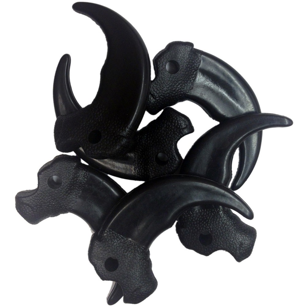 Plastic Bear Claws 2" 6/Pkg Black
