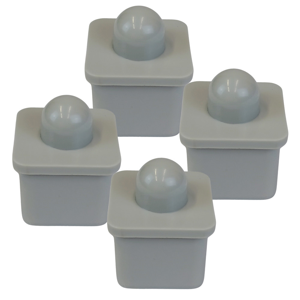 Replacement End Plugs Aluminum Folding Cot System 4-Pack – New *mocinc.1982*