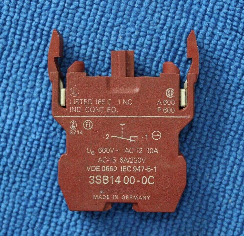 1pcs Push-Button Contactor 3SB1400-0C