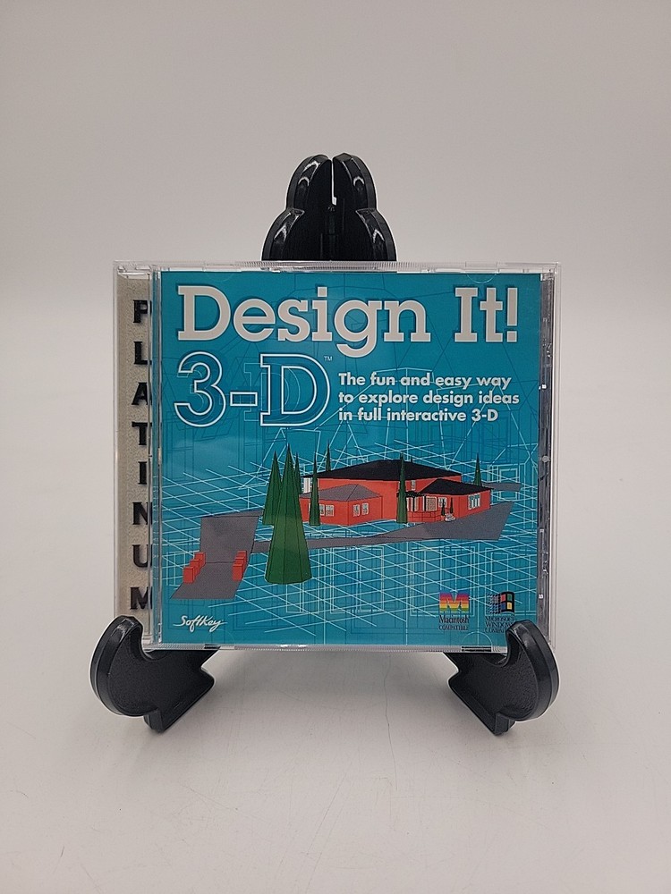The Learning Company Design It 3D for PC, Mac