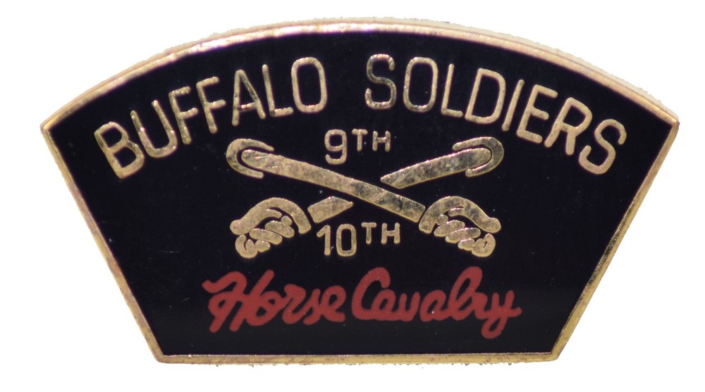 BUFFALO SOLDIER HAT PIN