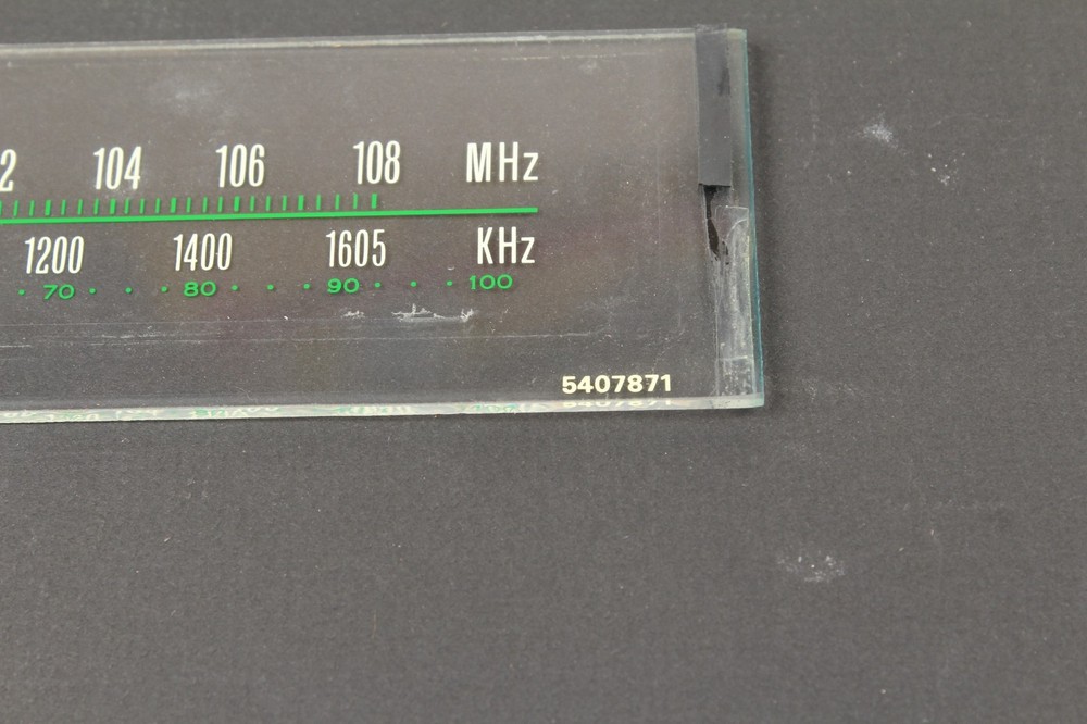 Sansui 221 Receiver Dial Glass