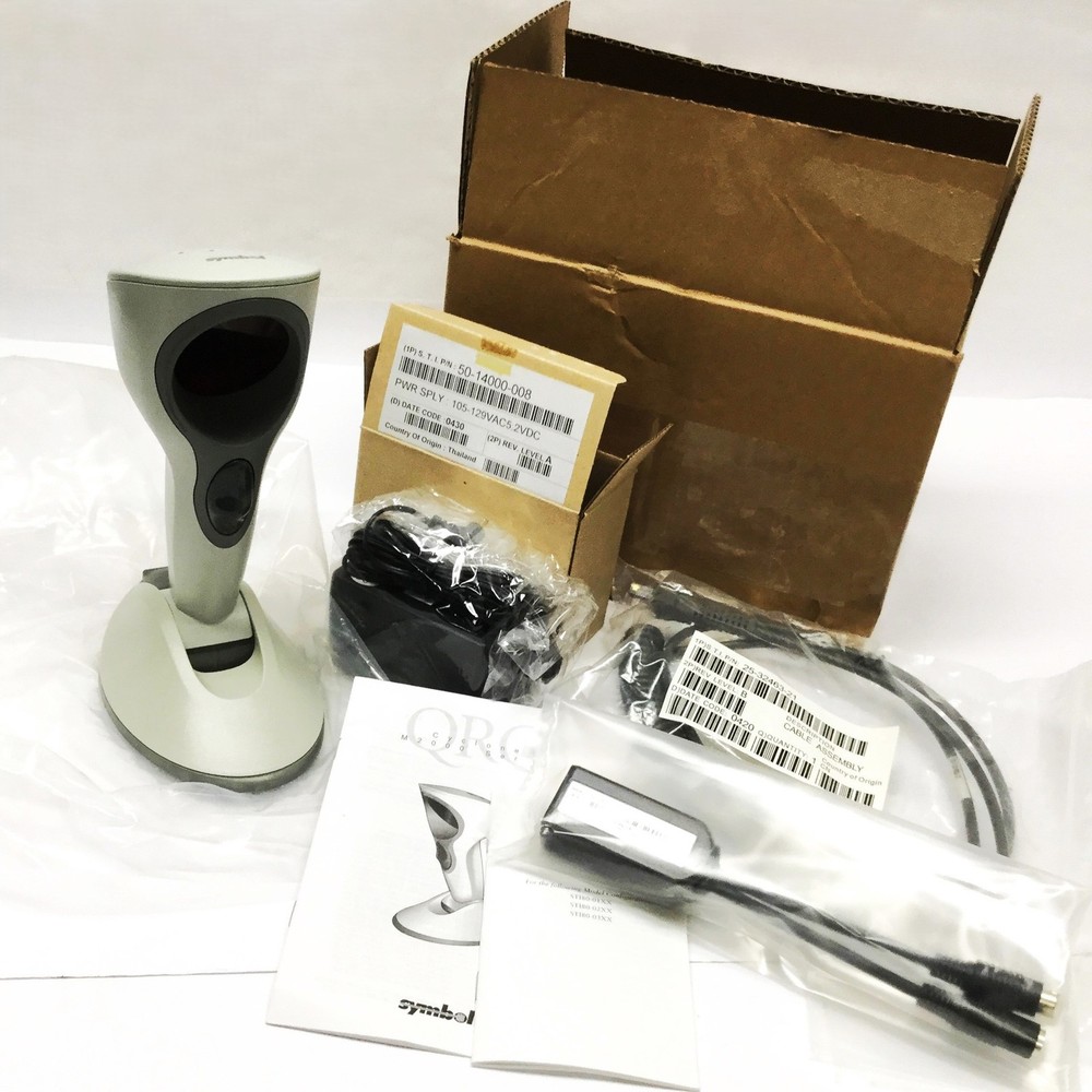 Symbol M2004-I400 Cyclone Omnidirectional Barcode Scanner Reader w/ PS/2 Wedge