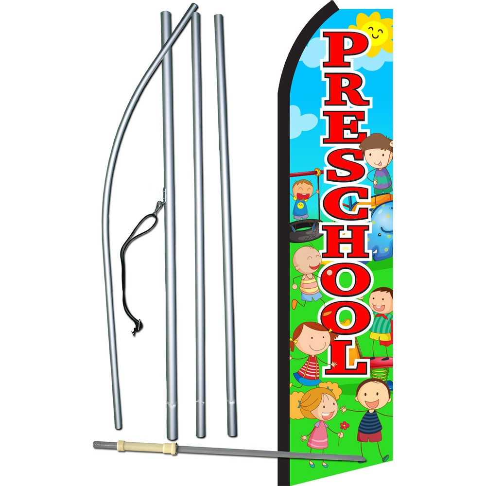Preschool Complete Swooper Flag Bundle