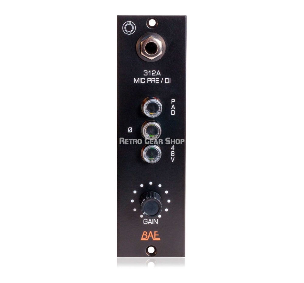BAE 312A Module Microphone Preamp