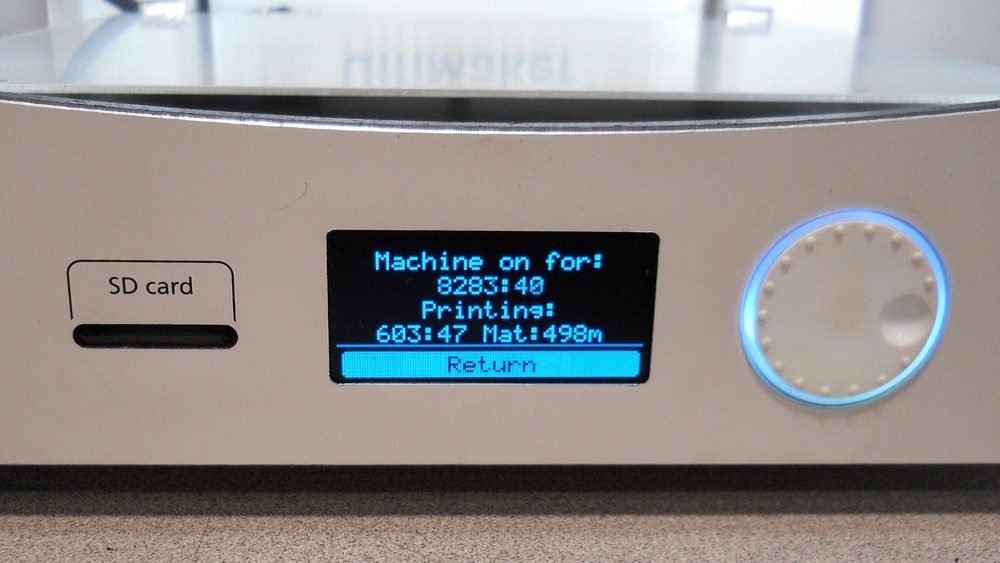 Ultimaker 2 3D Printer Complete Tested Working with Manual