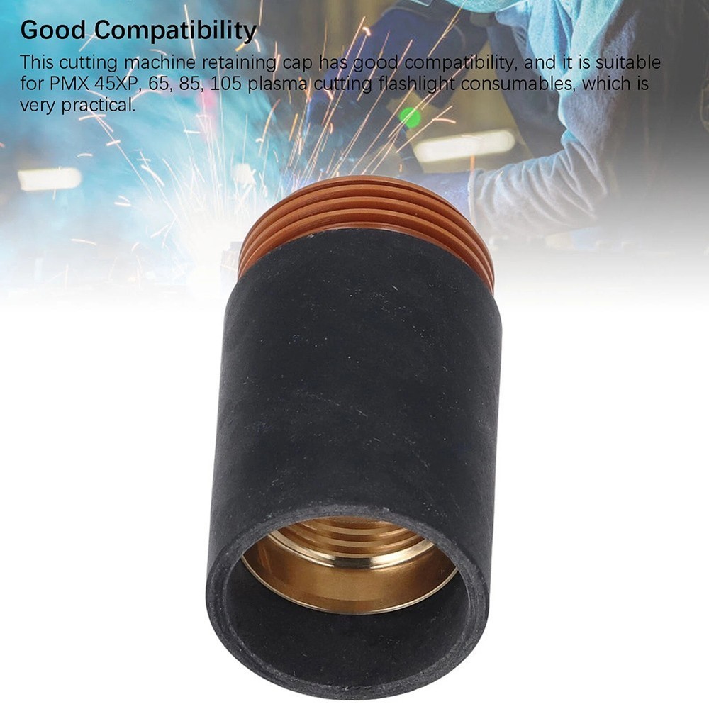 Plasma Cutting Torch Retaining Cap 220854 2PCS for 45XP 65 85 105 Models