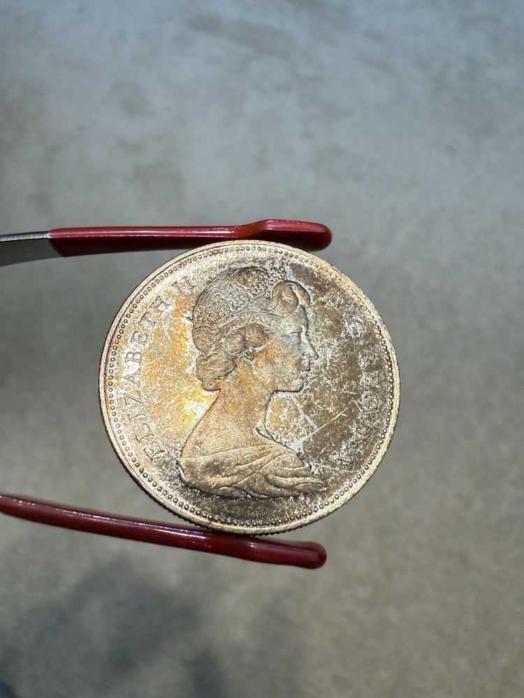 1966 Canada $1 Silver Dollar Coin - Toned Gem