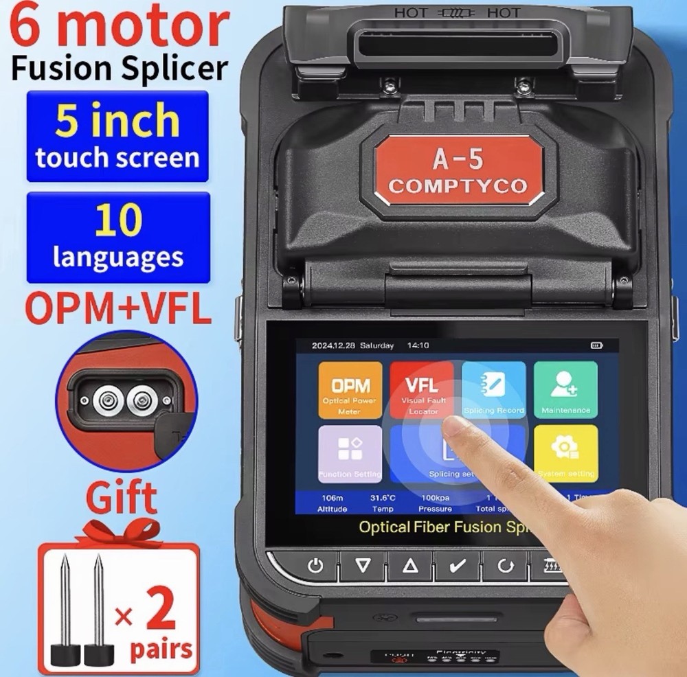 GOOD A-81S Fiber Splicer Core Alignment Fusion Splicing Machine