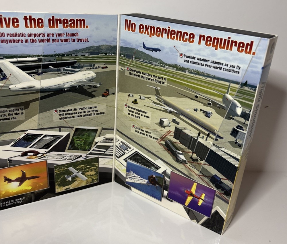 Microsoft 2006 Flight Simulator X Deluxe Edition PC Game Windows