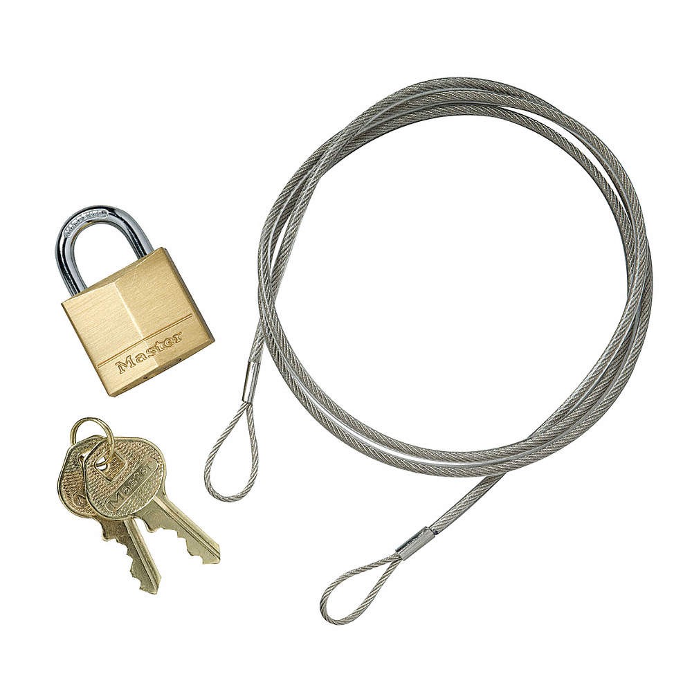 JUSTRITE 268505 Anchoring Cable Kit,Silver 14N881