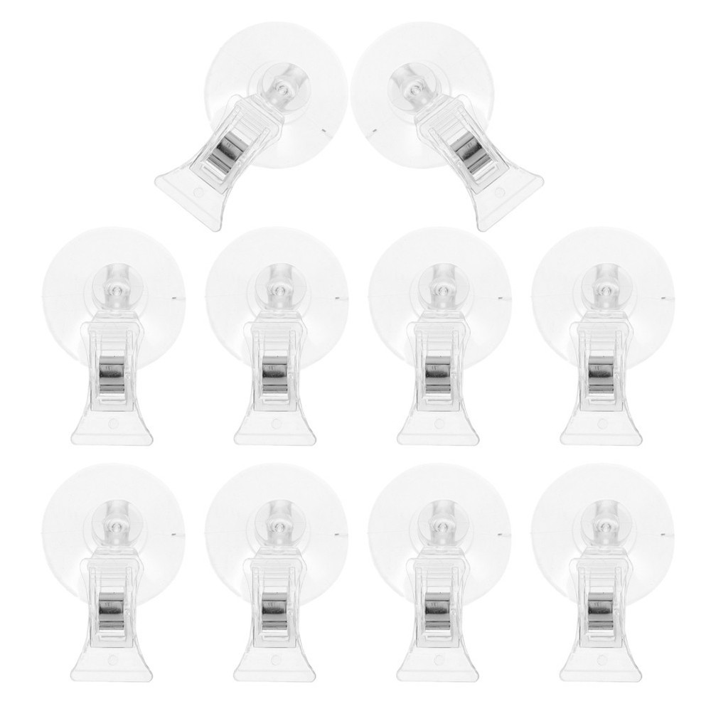 25 Pcs Advertising Suction Cup Clip Hanging Message Multi Purpose