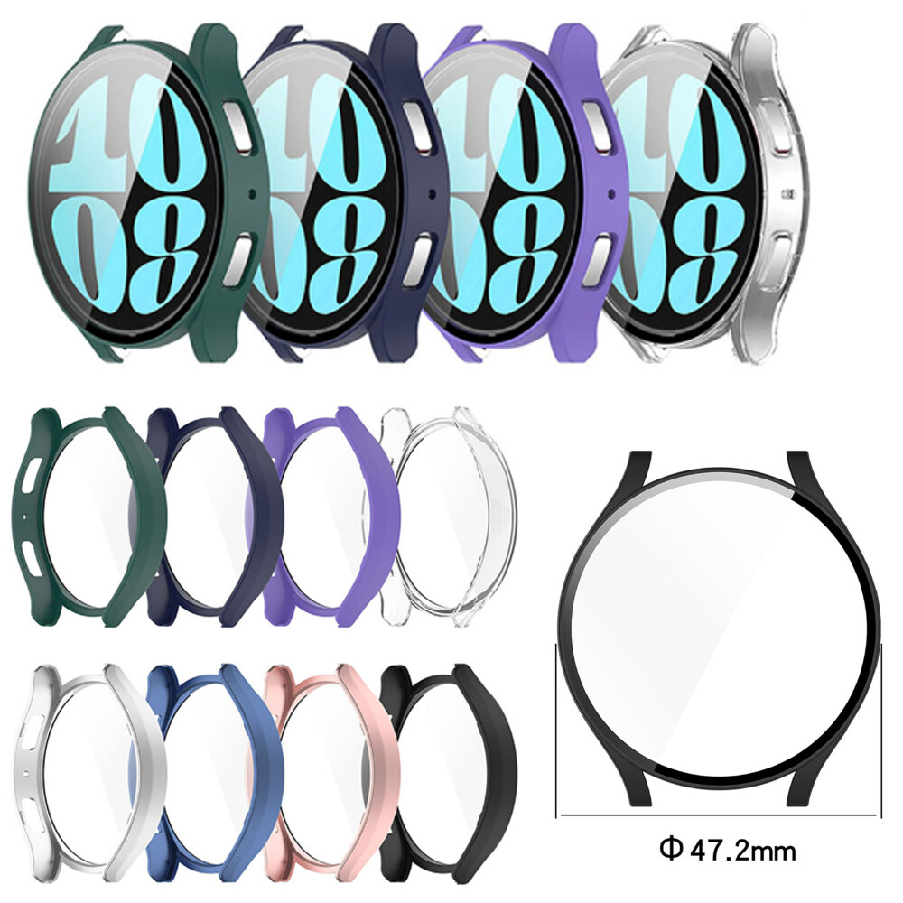 Watch Case Cover Screen Protector for Samsung Galaxy Watch 6