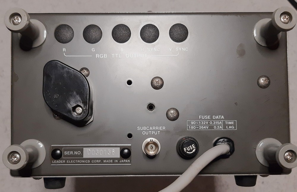 Leader Model LCG-396 PAL-M Pattern Generator - Tested Works