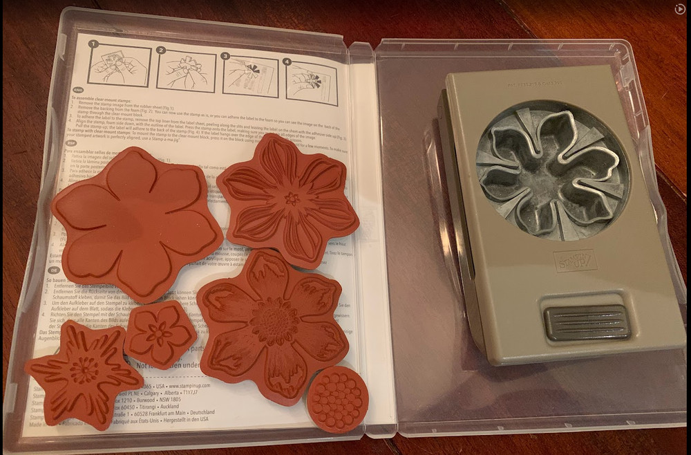 Stampin Up! Stamp Set And Punch Bundle - Various