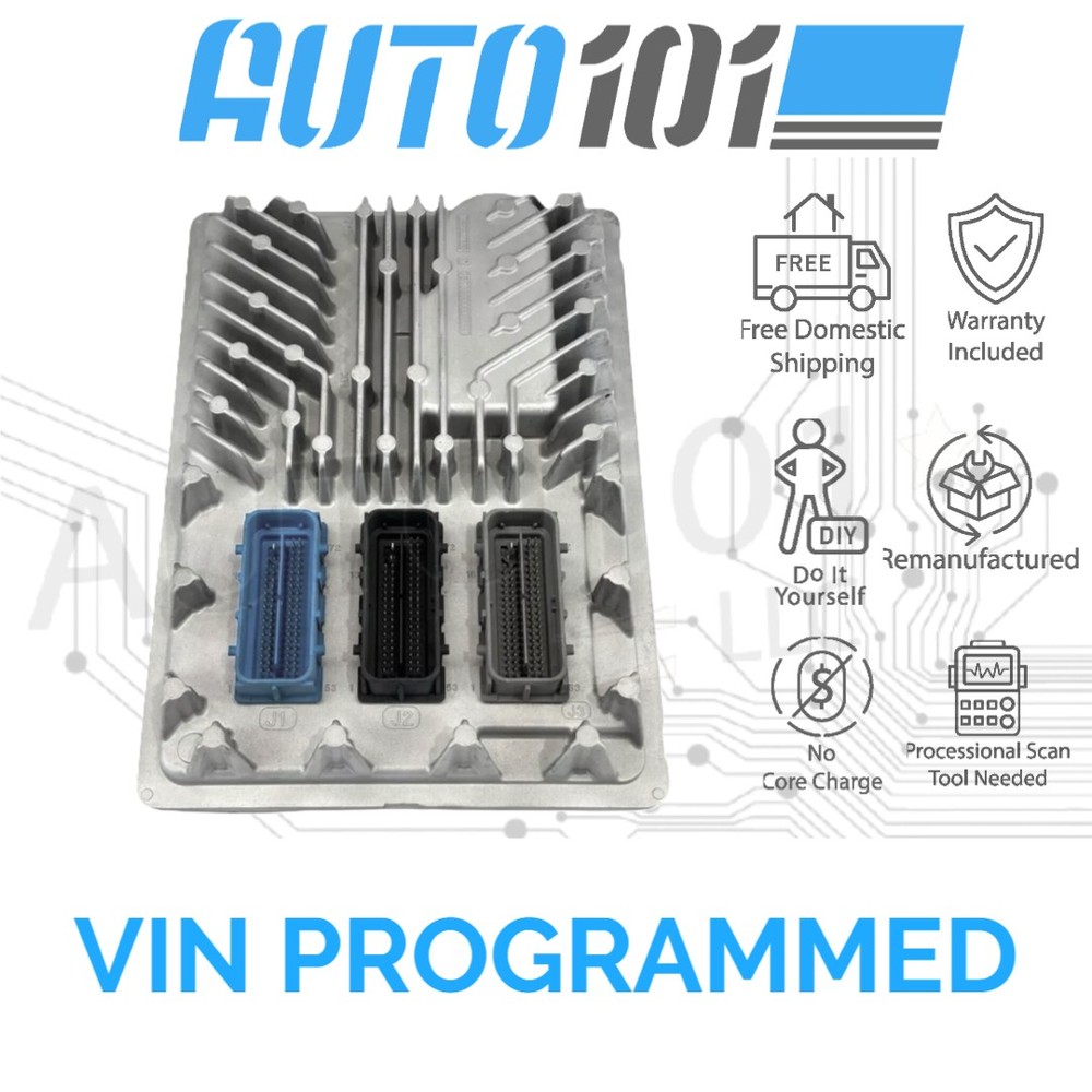 VIN Programmed 2018 Chevrolet Silverado Engine Computer ECM 12704475 GM