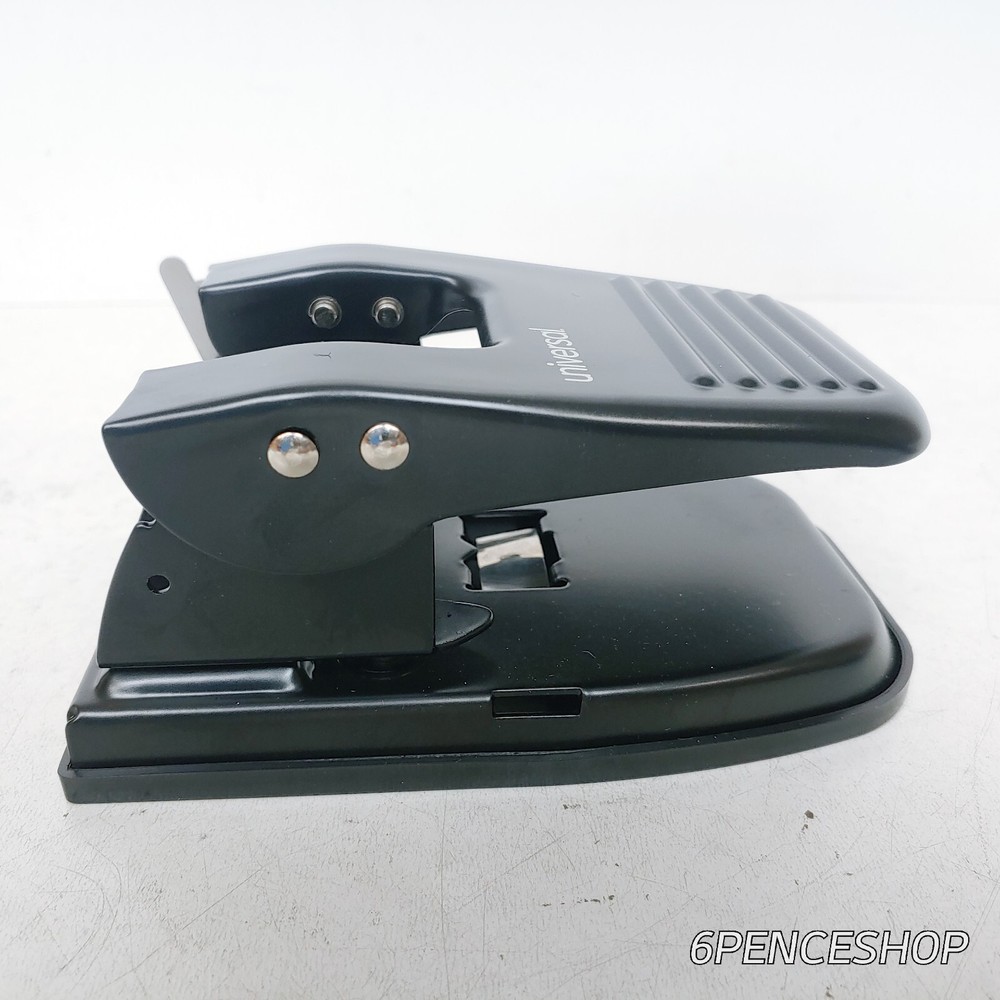 30-Sheet Two-Hole Punch 9/32" Holes Black