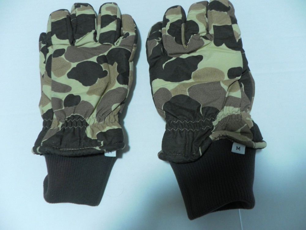 CAMO INSULATED HUNTING GLOVES