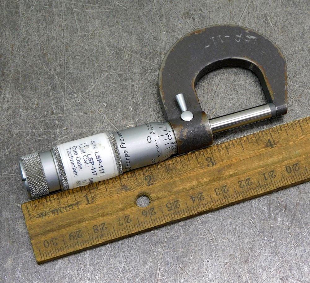 Brown & Sharpe 0-1 Outside Mechanical Micrometer LSP-117
