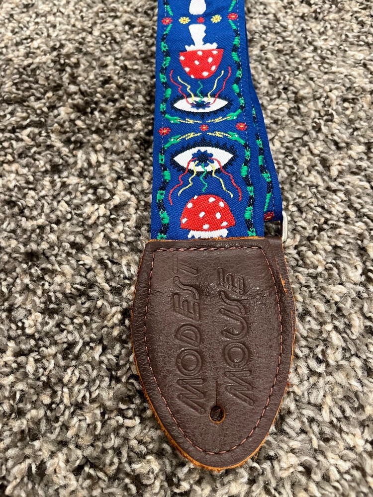 Modest Mouse Guitar Strap Souldier Mushroom