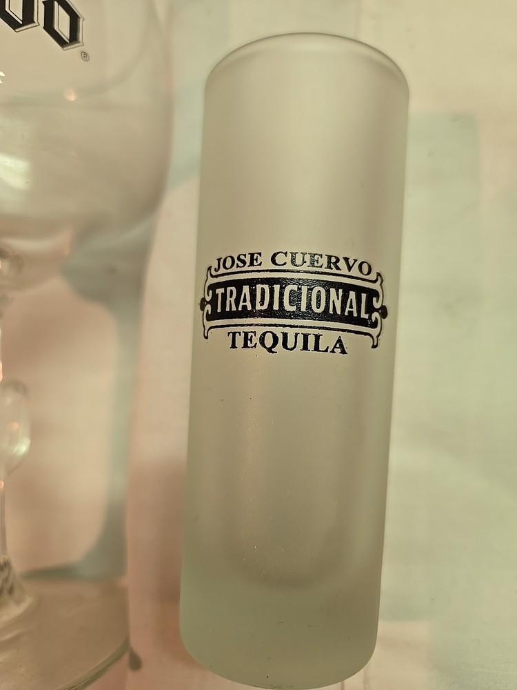 2 Different Jose Cuervo Glasses See Pics
