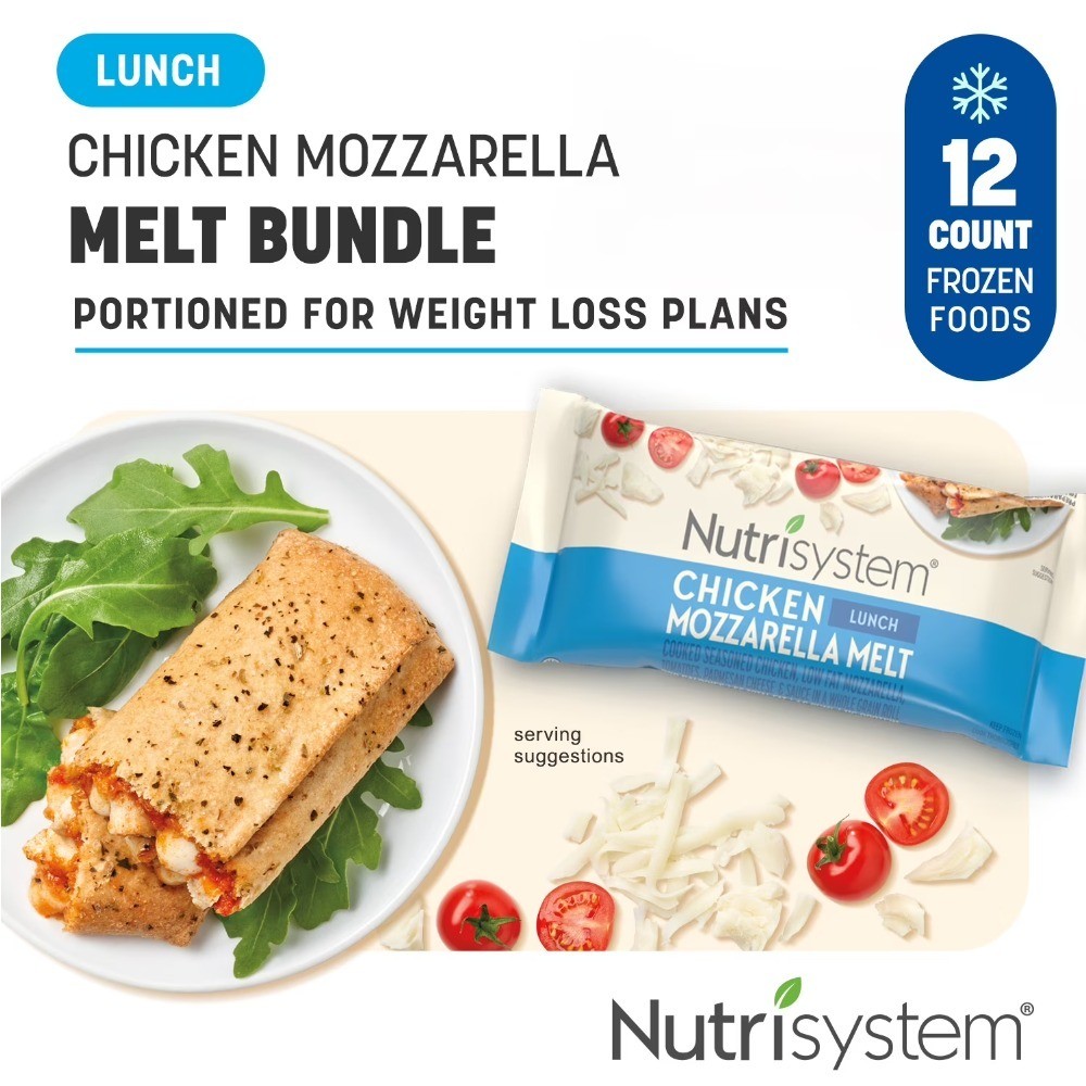 Chicken Mozzarella Lunch Melt 12 Pack Protein Packaged Meal