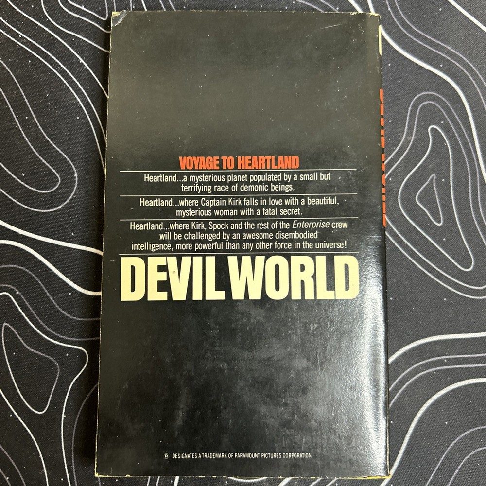 Star Trek, Devil World By Gordon Eklund 1st Print 1979