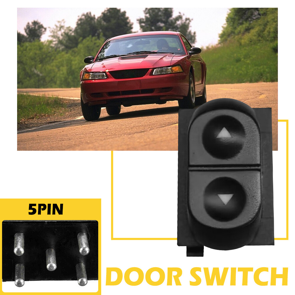 FOR 94-04 MUSTANG PASSENGER or DRIVER SIDE MASTER POWER WINDOW CONTROL SWITCH